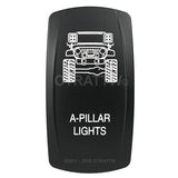 sPOD VVPZCJK-A42 JK A-Pillar Lights Rocker Switch