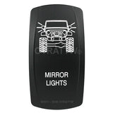 sPOD VVPZCJK-A5L JK Mirror Lights Rocker Switch