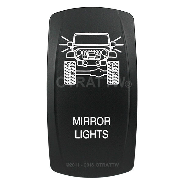 sPOD VVPZCJK-A5L JK Mirror Lights Rocker Switch