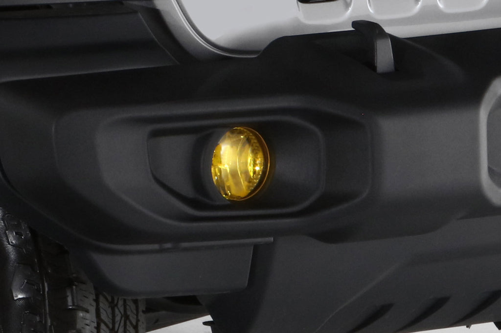 GTS GT0242FY Yellow Fog Light Covers For 2005-2009 Mustang V-6 Pony Package