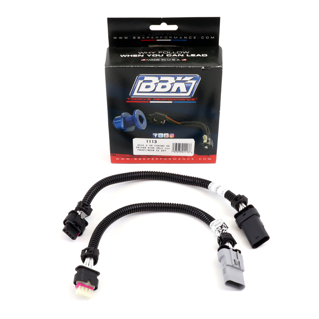 BBK 1113 1 Front/Rear Wire Harness Extensions Automatic For 16-23 Camaro 6.2L SS