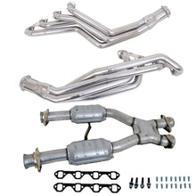 Load image into Gallery viewer, BBK 15163 Polished Silver 1-5/8 Long Tube Header For 1979-1993 Mustang 5.0L