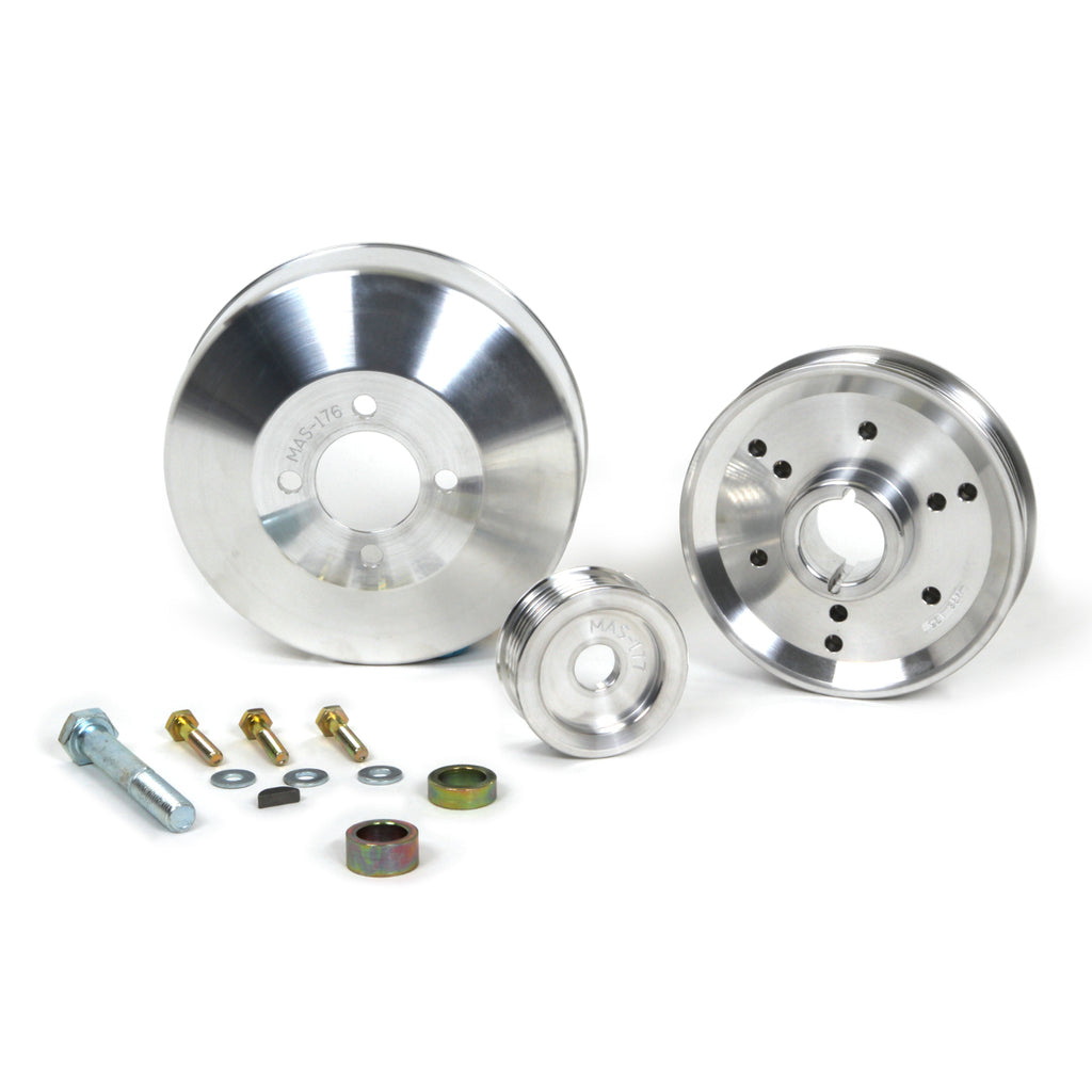 BBK Performance 1555 Power-Plus Series Underdrive Pulley System Fits Mustang