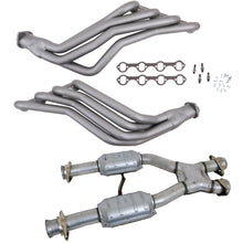 Load image into Gallery viewer, BBK 15692 Titanium Ceramic 1-3/4 Long Tube 351 Swap Header For 1986-1993 Mustang