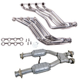 BBK 15943 Polished 1-3/4 Long Tube Header For 1979-1993 Mustang 5.0L