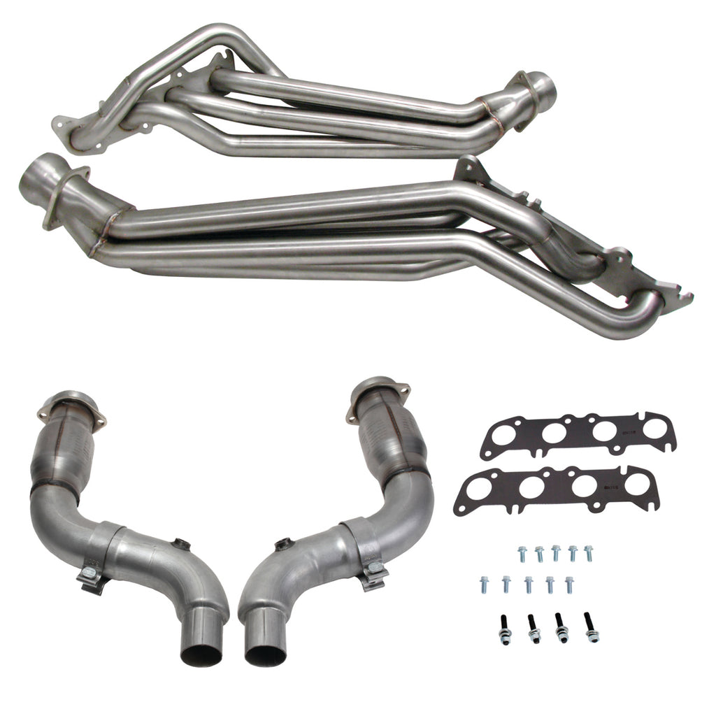 BBK 16338 Stainless Steel 1-3/4 Long Tube Header For 2015-2023 Mustang GT