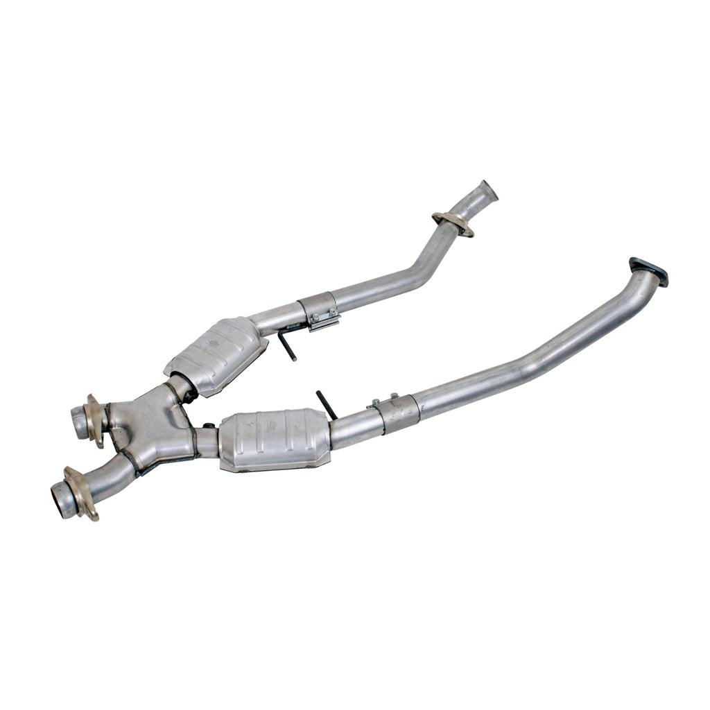 BBK Performance 1666 High-Flow Full X-Pipe Assembly Fits 96-98 Mustang