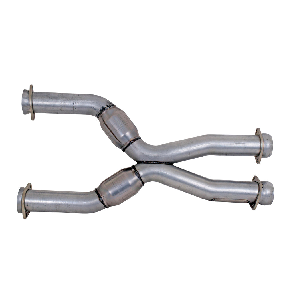 BBK Performance 1786 High-Flow Short Mid X-Pipe Assembly