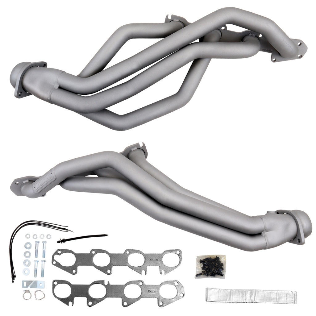 BBK 1950 Ceramic 1-3/4 Long Tube Exhaust Header For 09-23 1500 Hemi 5.7L