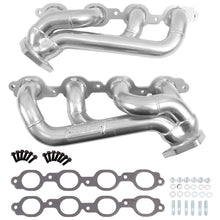 Load image into Gallery viewer, BBK 40480 Shorty Header 5.3/6.2L Polished For 2019-22 GM Full Size