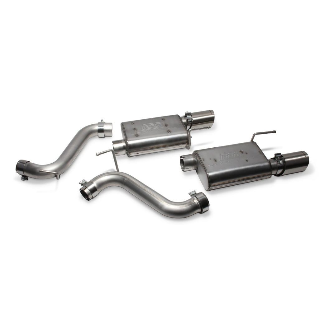 BBK Performance 41115 Vari-Tune Axle Back Exhaust Kit Fits 15-17 Mustang