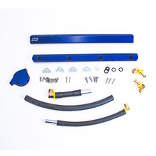 Load image into Gallery viewer, BBK Performance 5010 High-Flow Billet Aluminum Fuel Rail Kit Fits 86-93 Mustang