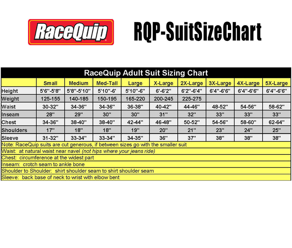 Racequip Black X-Large One Piece Single Layer Racing Driver Suit SFI 3.2A/ 1