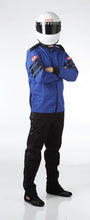 Load image into Gallery viewer, Racequip Blue 3X-Large Single Layer Racing Driver Fire Suit Jacket SFI 3.2A/ 1