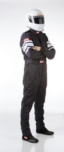 Load image into Gallery viewer, Racequip Black Med-Tall One Piece Multi Layer Racing Driver Suit SFI 3.2A/ 5