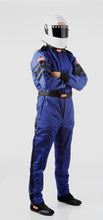 Load image into Gallery viewer, Racequip Blue Med-Tall One Piece Multi Layer Racing Driver Fire Suit SFI 3.2A/ 5