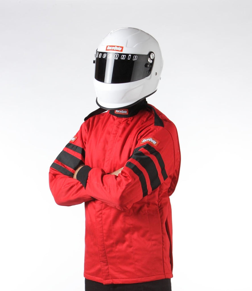 Racequip Red 2X-Large Multi Layer Racing Driver Fire Suit Jacket SFI 3.2A/ 5