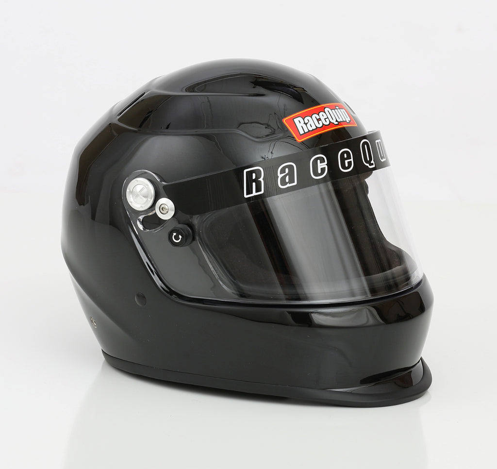 Racequip 2230093 Pro Youth Jr Kids Full-Face Gloss Black Helmet Model SFI 24.1