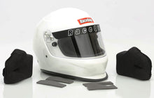 Load image into Gallery viewer, Racequip 2231193 Pro Youth Jr Kids Full-Face Gloss White Helmet Model SFI 24.1