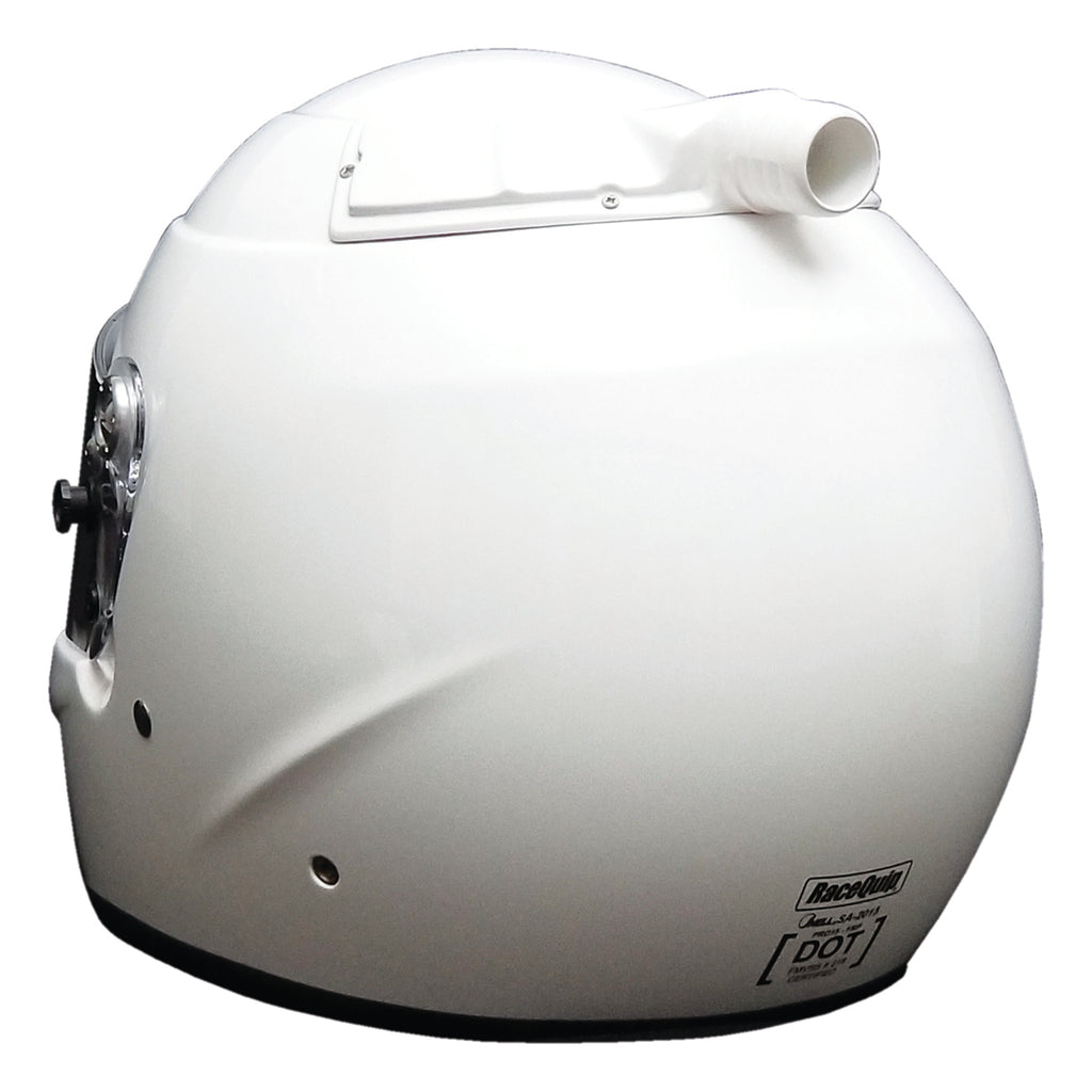 Racequip 263115 Gloss White Large PRO15 Top Air Full Face Helmet Snell SA-2015