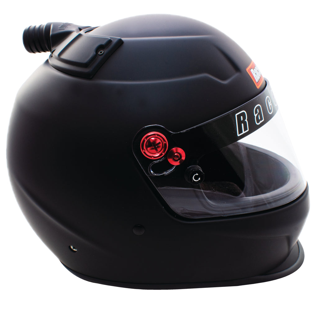 RaceQuip PRO20 Top Air Full Face Helmet Flat Black Large