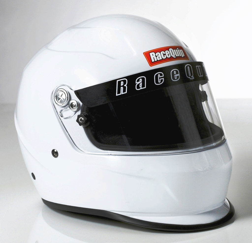 Racequip 273117 Gloss White 2X-Large PRO15 Full Face Helmet Snell SA-2015