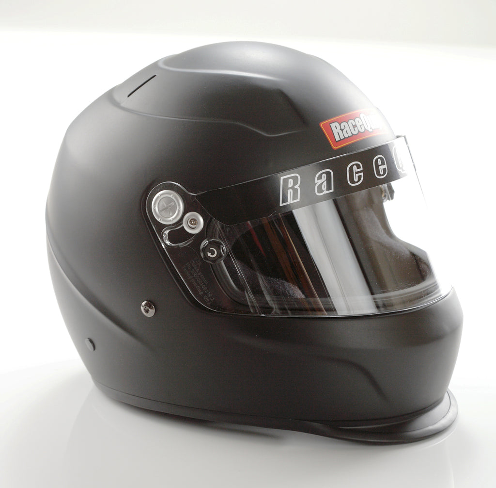 Racequip 273993 Flat Black Medium PRO15 Full Face Helmet Snell SA-2015