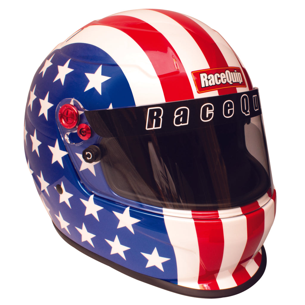 RaceQuip PRO20 Full Face Helmet America Graphic XL