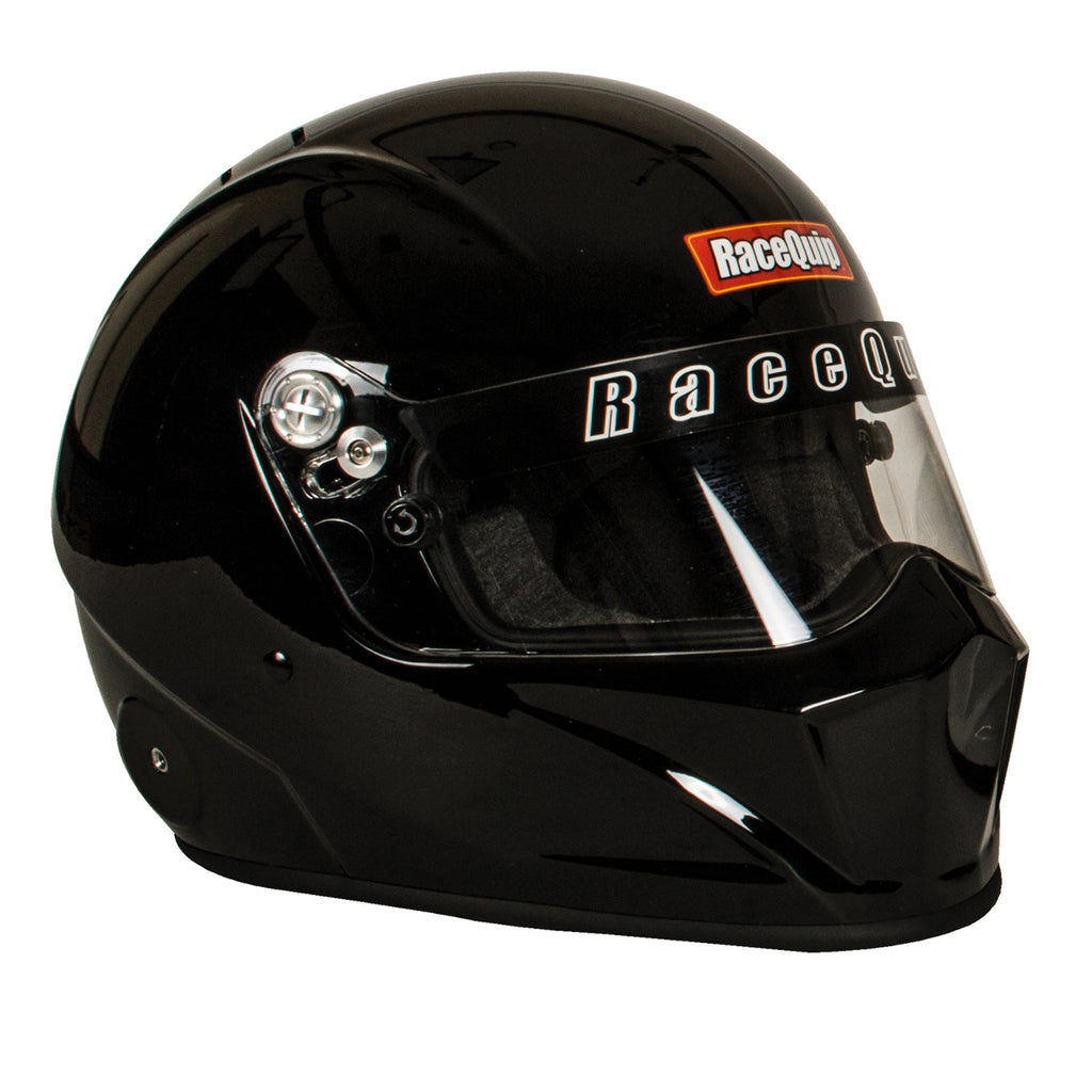 Racequip 283006 Gloss Black X-Large VESTA15 Full Face Helmet Snell SA-2015