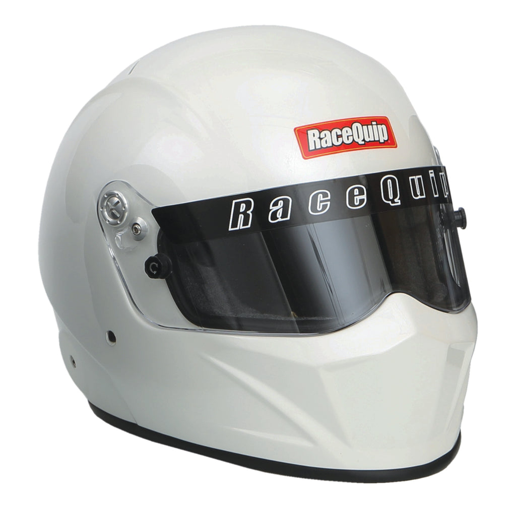 Racequip 283117 Pearl White 2X-Large VESTA15 Full Face Helmet Snell SA-2015