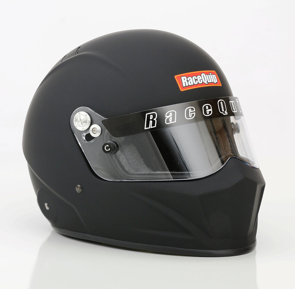 Racequip 283995 Flat Black Large VESTA15 Full Face Helmet Snell SA-2015