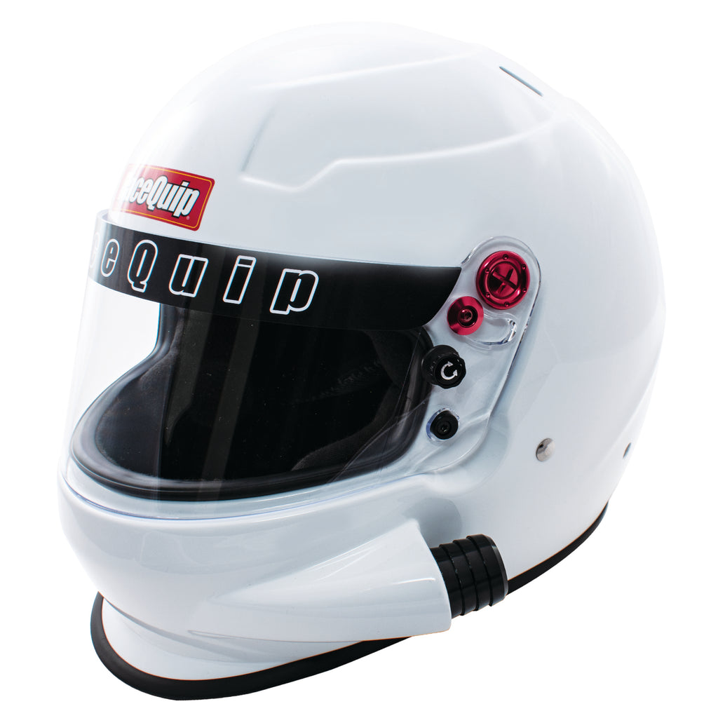 RaceQuip PRO20 Side Air Full Face Helmet Gloss White 2XL