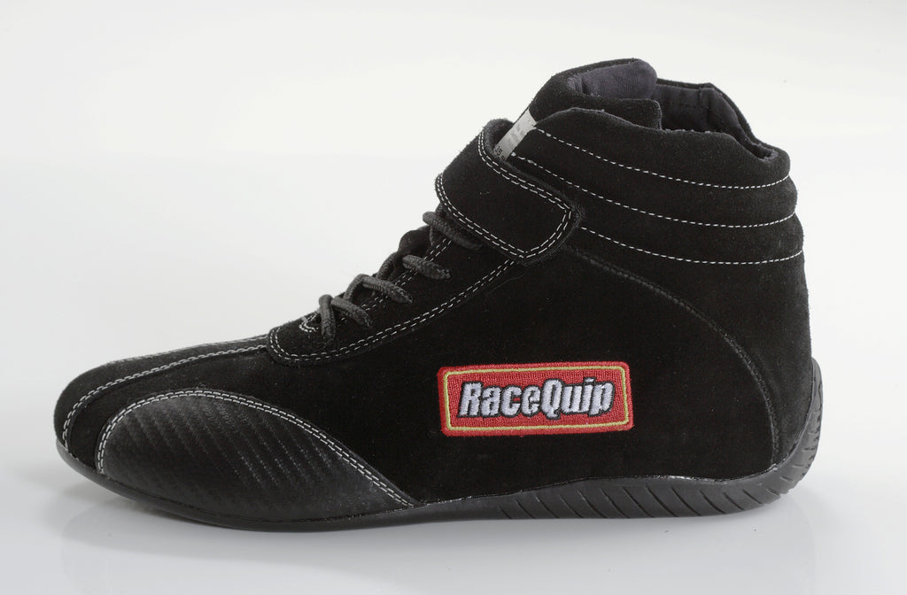 Racequip 30500160 Black Size 16.0 Euro Carbon-L Series Race Shoes SFI 3.3/ 5