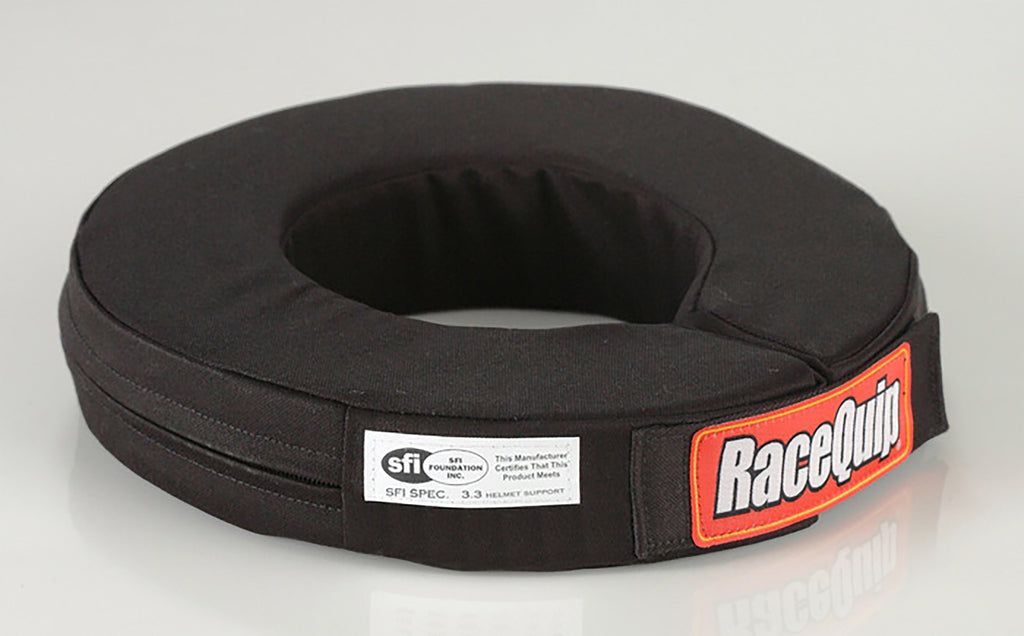 Racequip 337008 360 Degree SFI 3.3 Helmet and Neck Support Collar, 19" Black