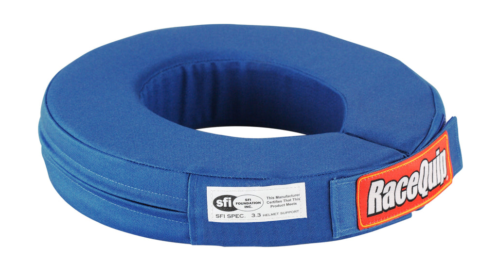 Racequip 337027 360 Degree SFI 3.3 Helmet and Neck Support Collar, 17" Blue