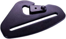 Load image into Gallery viewer, RaceQuip Seat Belt Mounting Hardware Snap Hook End Black 3 in.