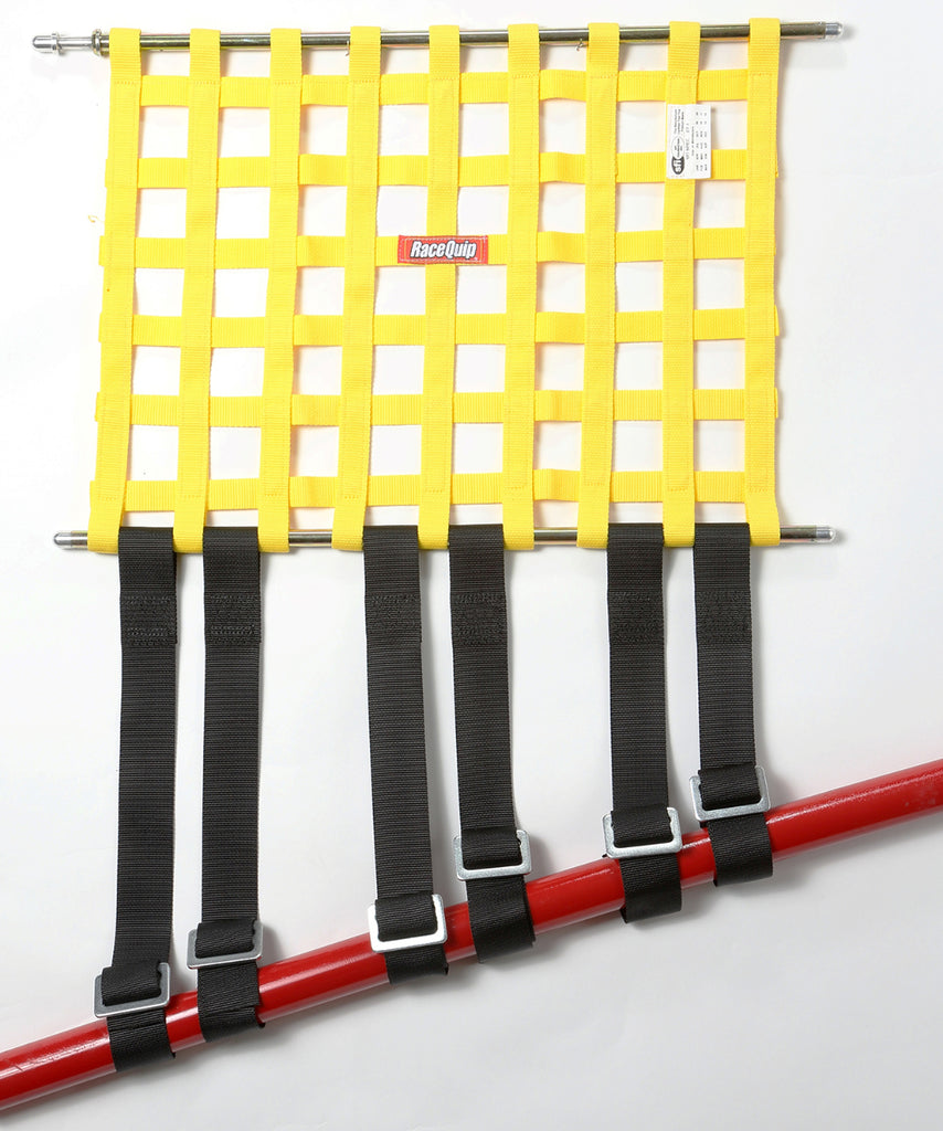 Racequip Window Net Strap On Bottom Bar Mounting Kit w 6 Adjustable Straps