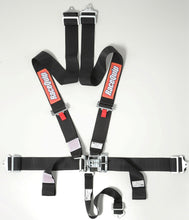 Load image into Gallery viewer, Racequip 711001 Black Latch &amp; Link 5 Point Auto Seat Belt SFI 16.1