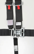 Load image into Gallery viewer, Racequip 713003 Black Latch &amp; Link 4 Point V Belt Auto Seat Belt SFI 16.1