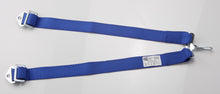 Load image into Gallery viewer, Racequip 719021 Blue SFI 16.1 Harness Conversion Belt 5 Pt to 6 Pt