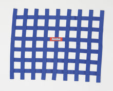 Load image into Gallery viewer, Racequip 721025 Blue 18 H X 24 W Ribbon Style Race Car Window Net