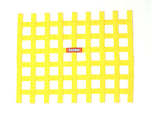 Load image into Gallery viewer, Racequip 721035 Yellow 18 H X 24 W Ribbon Style Race Car Window Net