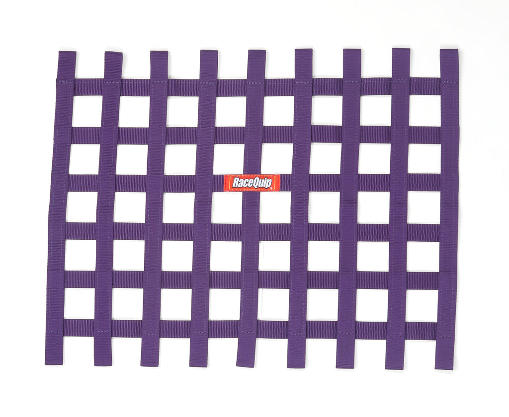 Racequip 721055 Purple 18 H X 24 W Ribbon Style Race Car Window Net