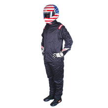 Load image into Gallery viewer, RaceQuip Nomex Multi Layer Fire Suit Jacket Black Large