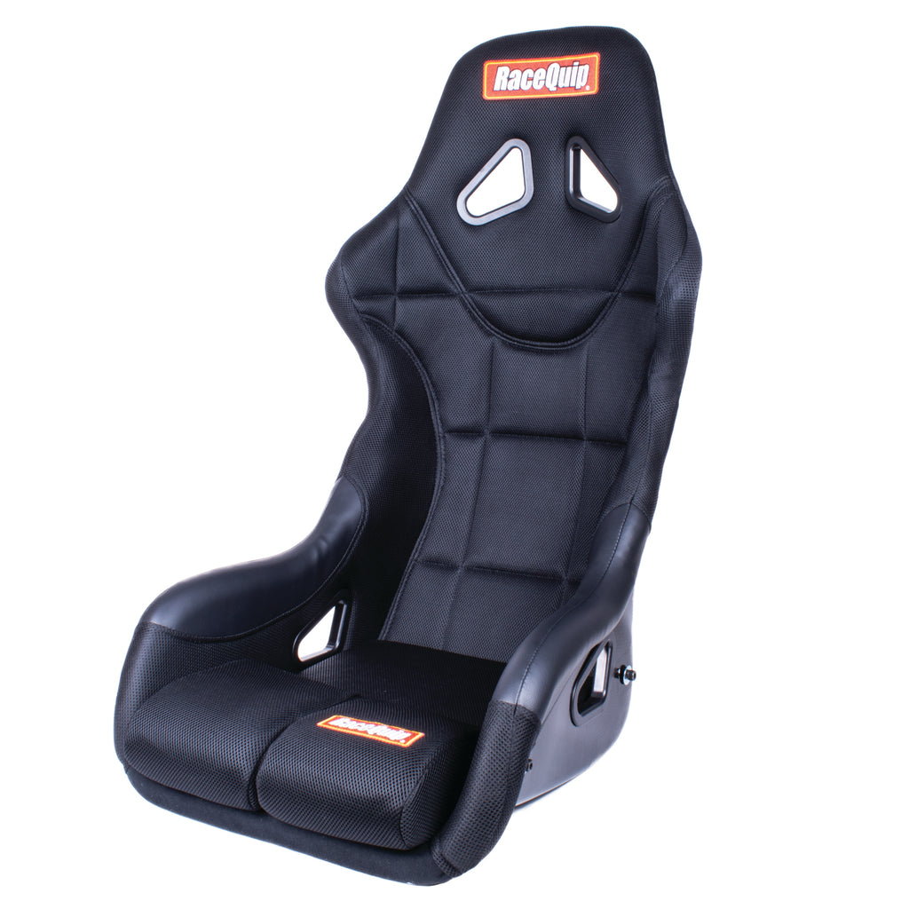 RaceQuip FIA Rated Composite Racing Seat Black 15 in. Medium