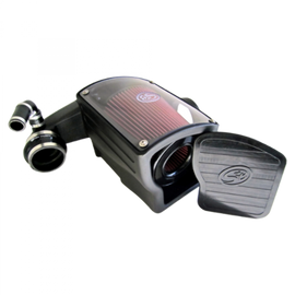 S&B Filter 75-5045 Cold Air Intake For 92-00 GMC K-Series V8-6.5L Duramax Oiled Cotton Cleanable Red