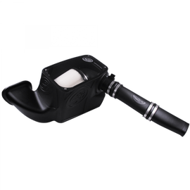 S&B Filter 75-5074D Cold Air Intake For 14-18 Dodge Ram 1500 3.0L EcoDiesel V6 Dry Extendable White