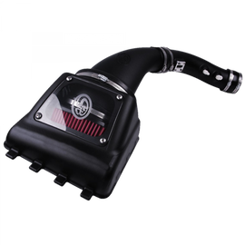 S&B Filter 75-5077 Cold Air Intake For 10-16 F150 V8-6.2L Raptor Oiled Cotton Cleanable Red