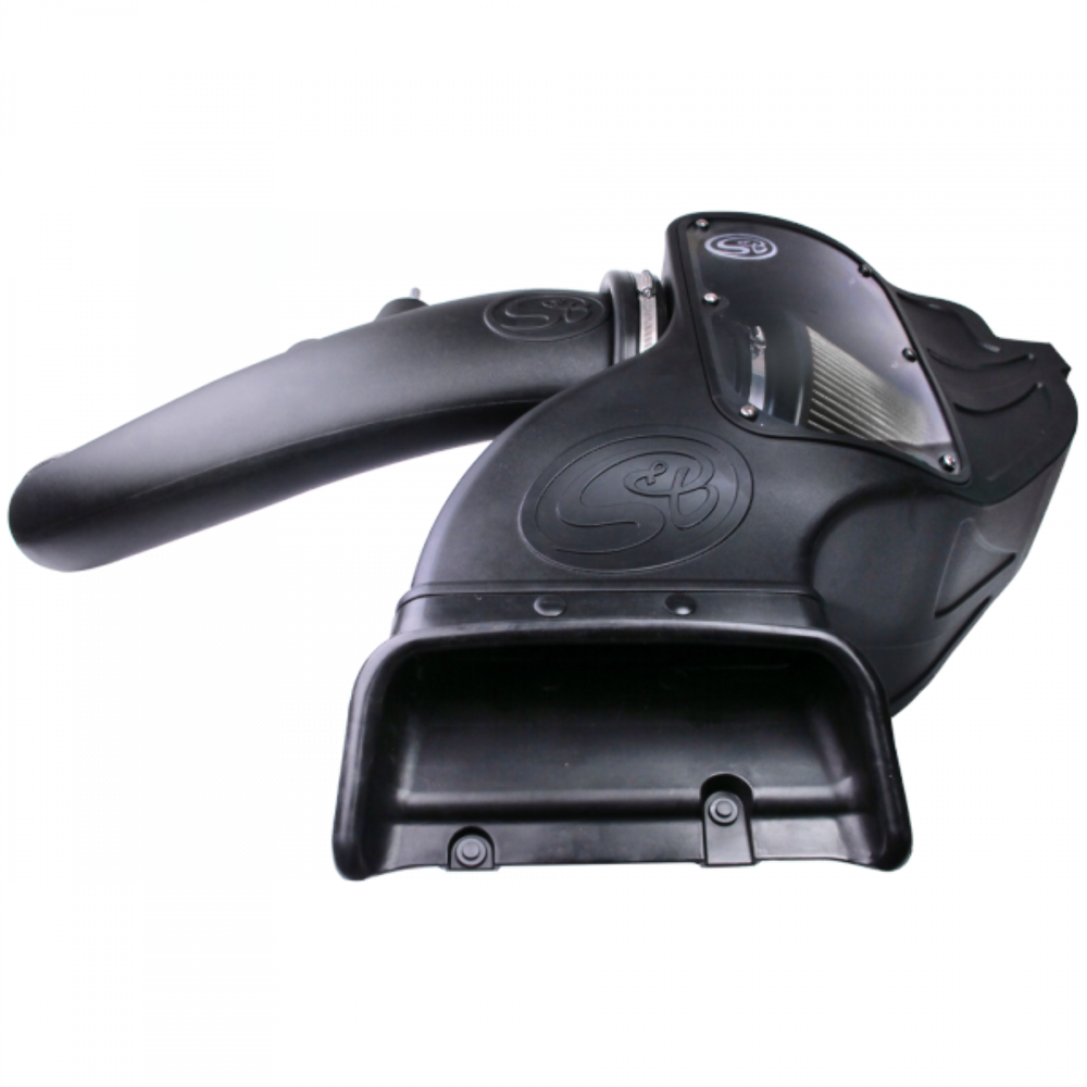 S&B Filter 75-5083D Cold Air Intake For 15-17 F150 V8-5.0L Dry Dry Extendable White