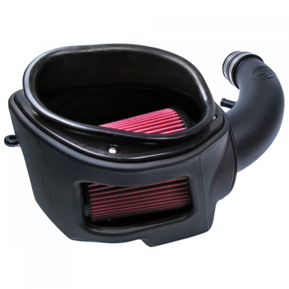 S&B 75-5084 Cold Air Intake For 07-11 Jeep Wrangler JK V6-3.8L Oiled Cotton Cleanable Red